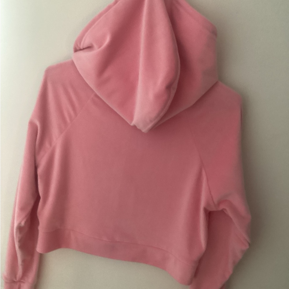 Pink Velour Short Set - Picture 4 of 5